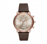 Kell ARMANI AR11106. Kvarts, V&auml;rvus hall. Mees.