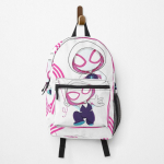 Seljakott Armas &auml;mblikukost&uuml;&uuml;m gwen, beebi spidey t&uuml;druk, grl pwr, koomiksimajakas laste t-s&auml;rk Koolikott Reisimine 15