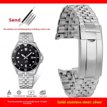 K&otilde;verdatud otsaga K&auml;ev&otilde;ru Casio Swordfish MDV-106 MDV106 MDV107 jaoks Tahke roostevabast terasest Kellarihm 5374 Randmerihm 22mm Kellarihm Width 22mm