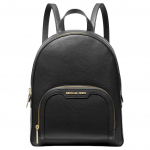 Michael Kors MK Jaycee Logoga T&otilde;mblukuga Seljakott Naiste seljakott Must Kuldne 35S2G8TB2L-BLACK Basic Set (Bag+Dust Bag)