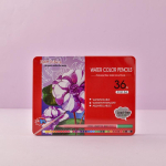 Vees lahustuvate v&auml;rvipliiatside komplekt: 36 v&otilde;i 48 v&auml;rvi, plekk-karbis, ideaalne Secret Gardeni v&auml;rvimiseks, maalimiseks ja &otilde;lipastellideks lastele. Colored Pencils red