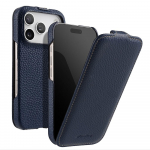 Klapiga &uuml;mbris iPhone 17 Pro jaoks - PC+Nahk/PU, Sinine, MagSafe