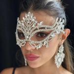 Uus Geomeetriline Kivist Mask Isikup&auml;rane Palli Halloween Meigi Rekvisiidid &Otilde;&otilde;nes Mask N&auml;omask One size fits all h&otilde;be