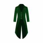 Meeste must vintage jope uhke lahe cosplay kost&uuml;&uuml;m r&uuml;&uuml; Halloweeni kost&uuml;&uuml;m Cosplay Genshin Impact S