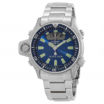 CITIZEN 200 meetrit veekindel Kvarts Terassihammastikuga 50mm meeste k&auml;ekell sinise sihverplaadiga JP2000-67L sinine
