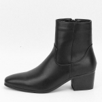 Kvaliteetsed Meeste Nahksaapad Platvormsaapad Disainerkingad Meeste Mood K&otilde;rged Kontsad Klassikalised Mustad Saapad Meestele Botas Para Hombre 40