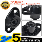 Uus 701843637 VW Transporter T4 Bussile Kaubikule 1990-2003 1 tk Liugukse Metallist Kinnitusplaat must Lihtne Paigaldus auto tarvikud
