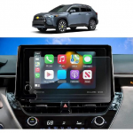 2024 Toyota Corolla Cross L/LE/XLE/Hybrid S/Hybrid SE/Hybrid XSE 8-tollise navigatsiooniekraani karastatud klaasist kile
