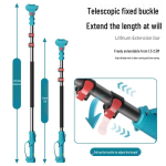 Laetavad elektrilised oksak&auml;&auml;rid paksude okste ja viljapuude jaoks 25 Scissors + Case Without Battery blue