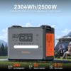 Kvaliteetne liitiumaku h&uuml;briid 220V 2500W 2304Wh kaasaskantav toitejaam suure mahutavusega AC DC h&auml;daolukorra p&auml;ikeseenergia generaator 2500W 2304WH Universal