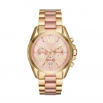 Michael Kors MK6359 Naiste k&auml;ekell Kuldne rihm Roosakuldne sihverplaat 43mm + karp