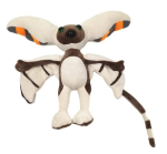 28-50cm Anime Avatar Appa Momo Pehme T&auml;idisloom M&auml;nguasi Nukk Kogutav Kingitus Lastele F&auml;nnidele beige