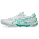 Asics Gel-Rocket 12 V&otilde;rkpallijalatsid Unisex toss Valge Roheline 1073A080-104 45
