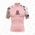 Meeste UV-kaitsega l&uuml;hikeste varrukatega ujumiss&auml;rk (rash guard) Sukeldumine Surfing Veespordialad Kiiresti kuivav Kompressioon XXS
