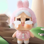 CRYBABY J&Auml;LLE NUTMAS Seeria Vin&uuml;&uuml;l M&auml;nguasjad Kawaii Anime Tegevuskuju Karbis Caja &Uuml;llatus Nukud T&uuml;drukud white