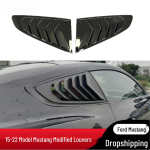 2015-23 Ford Mustang Tagumise k&uuml;ljeakna ribikatted Gloss Black Louver