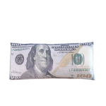 Kaks suurust U.S. Dollari kaisupadi T&auml;idisega valuuta Pikk padi Magamispadi Peatugi Pehme m&auml;nguasi Kingitus