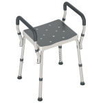 57-69cm alumiiniumraamiga vannitool 52 x 45 x 69 cm