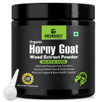GREENDORSE Orgaaniline Epimedium Extract Pulber | Sisaldab 10% Aktiivset Ikariini | 3 Kuu Varud | Toetab Tugevust, Vastupidavust, J&otilde;udlust & Energiat,