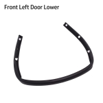 Ford Transit Custom esipoolne vasakpoolse ukse alumine tihendiriba 1812356 Plastikust asendus 2012-23 mudelitele black