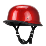 Retro Harley-stiilis mootorratta- ja rollerikiiver naistele - Maastikuratta ohutuskork Large black