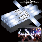 30-100 tk LED helendavad pulgad V&auml;rvilised RGB Pulma helendavad vahtpulgad Cheer pulk Valgus pulmadeks Valgustus Muusikafestival Carnival 35cm(13.8in)&50pcs valge