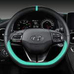 Hyundai Ioniq 5 2016 2017 2018 2019 2020 2021 2022 Autole Roolikate D-kujuline PU-nahast Autotarvikud Salong