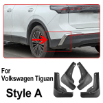 Pritsmevastased autokaitseplekid Volkswagen VW Tiguan R Line MK3 2024 2025 2026 jaoks Ratta porikaitse Tiiva poriklapid T&ouml;&ouml;riistad Tarvikud