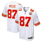 Travis Kelce 87 Kansas City Chiefs NFL Jalgpallis&auml;rk Tikitud Kohandatud V&auml;rv Mehed Naised Spordir&otilde;ivad XL