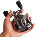 Baitcasting Reel vasak parem k&auml;si 6.3:1 18+1BB Bait Casting p&uuml;&uuml;girull bassip&uuml;&uuml;giks Left kohv