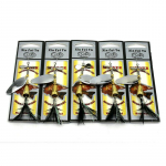5pc Hengjia Various Spoon Baits Metal Fishing Lure Set