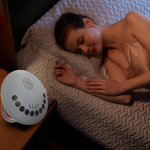 Valge m&uuml;ra helimasin Sleep Sound Therapy Machine 6 rahustav heli KUUM