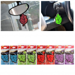 Uus 6tk lehekujuline auto puu-lillemaitseline parf&uuml;&uuml;mil&otilde;hn rippuv &otilde;huv&auml;rskendaja auto ornament