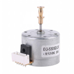 EG530SD-3F DC5-12V 3-kiirusega 33/45/78 RPM metallist plaadim&auml;ngija mootor 3F+C