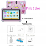 BDF 8-tolline IPS 4300mAh tahvelarvuti EU Plug must