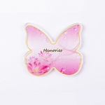 Nail Art Display Stand Retro Palette Starry Sky Butterfly Gel Polish Glitter Mix