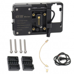 Mobiiltelefoni navigeerimisklambri tarvikud koos USB-laadijaga BMW R1200GS LC&Adventure S1000XR jaoks must