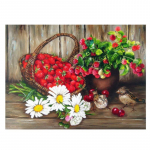 HUACAN 5D Teemanttikandid &Otilde;unapuu Teemant Kunstmaal Lill Daisy Teemantmosaiik-s&otilde;&otilde;rik Pilt kivist kodukaunistusest Full Square 20*30 cm