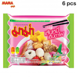 Mama Yentafo Instant Rice Vermicelli maitseaine 55 gx 6 tk / 12 tk / 24 tk - Tai toit 55 g x 6 pcs