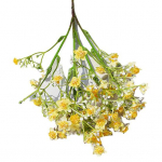 &Scaron;ikk Fake Gypsophila Vivid No Watering Immortal kollane