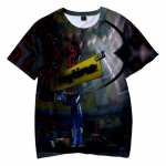 Poppy Playtime T-s&auml;rgid Huggy Wuggy Horror Game Multikad 3D Print poiss/t&uuml;druk O-kaelusega mood T-s&auml;rk Lapsed Poisid T-s&auml;rgid Topid Riietus 150CM