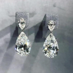 BELLA BOX Pulmatrendi Eternity K&otilde;rvar&otilde;ngad Veetilga Cubic Zirconia Naistele Esteetilised rippuvad k&otilde;rvar&otilde;ngad Ajatu stiiliga ehted