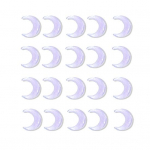 20 tk. Kuuk&uuml;&uuml;nte kaunistused l&auml;ikivad visuaalse efektiga dekoratiivsed korduvkasutatavad &otilde;rnad universaalsed v&otilde;lusid manik&uuml;&uuml;ri jaoks m&otilde;eldud telefoni&uuml;mbrised