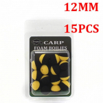 12/15 TK Karpkalap&uuml;&uuml;gi Boilies Bait Twin Color Foam Pop Up Boilies Method Feeder Fishing Hookbait Carp Hair Zig Rig