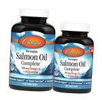 L&otilde;he&otilde;li, Salmon Oil Complete, Carlson Labs 180 kapslit (67353017) 180softgels