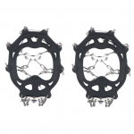 DYS 1 paari libisemisvastased 19 piikega j&auml;&auml;klambriga jalatsikatted ronimiseks M must