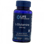 L-glutamiin, L-Glutamine 500, Life Extension 100 k&ouml;&ouml;giviljakapslit (32346001) 100vcaps