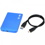 &Otilde;huke &uuml;likiire 6Gbps alumiiniumist 2TB 2,5-tolline SATA SSD HDD k&otilde;vaketta karp USB 3.0 v&auml;line 2.5in sinine