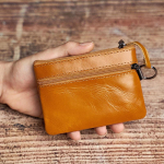 Ehtsast nahast minim&uuml;ndikott V&auml;ike rahakott Meestele Naiste Pruun Vintage vabaaja krediitkaart V&auml;ike kott T&otilde;mblukuga tasku v&otilde;tmekott NASVA pruun