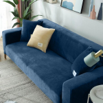 Velvet Plush diivani kate Elastne paks veniv tugitooli diivani kate nurgadiivani katted elutuppa L kujuga 1/2/3/4 istekohaga 3-Seater 190-230cm